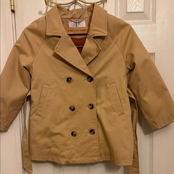 Zara Kids Camel Trench Coat - Picture 6 of 6